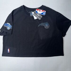 NWT Pro Standard Women's XL Orlando Magic Jewel Boxy Crop T-Shirt $45